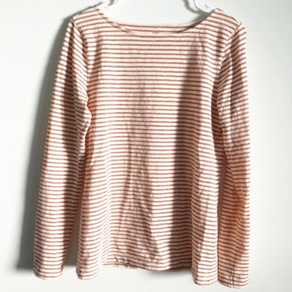3 for $30: J. Crew Cream and Rust Artist Top!